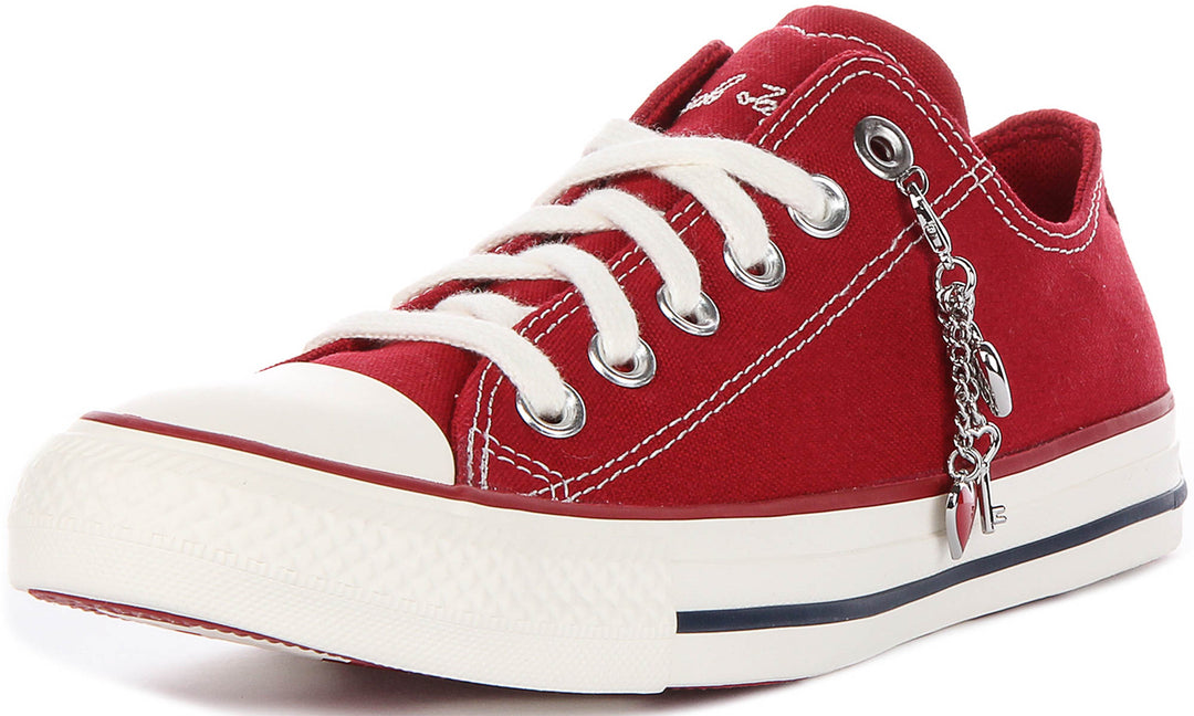 Converse A19057C In Dark Red For Women