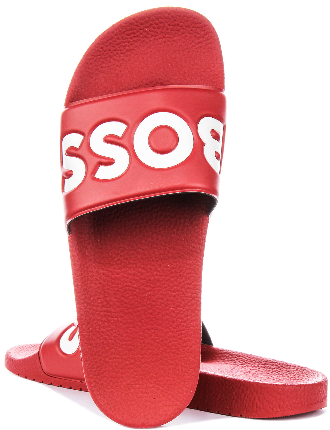 Boss Aryeh Slid In Dark Red For Men