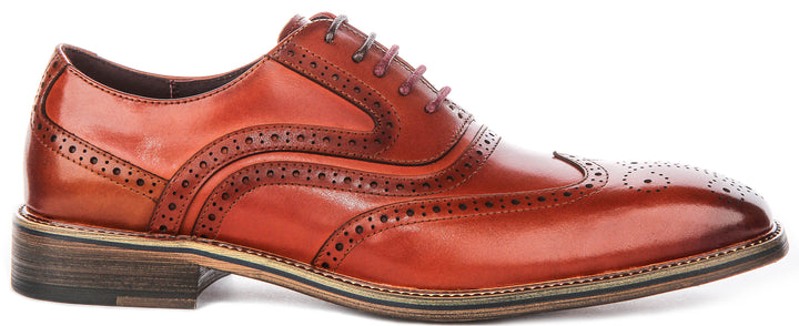 Justinreess England Drake In Dark Tan For Men