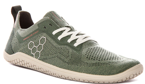 Vivobarefoot Prims Lite Knit In Dusky Green For Men