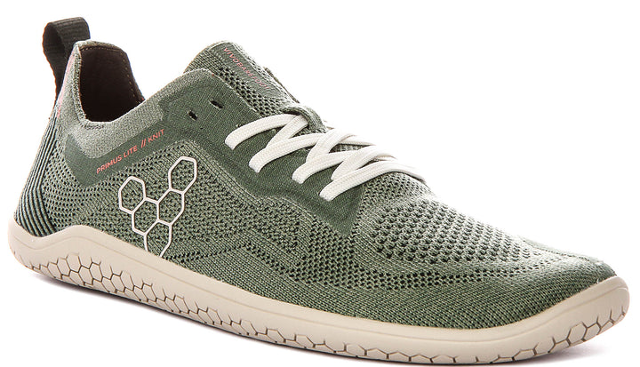 Vivobarefoot Prims Lite Knit In Dusky Green For Women