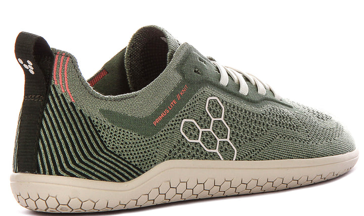 Vivobarefoot Prims Lite Knit In Dusky Green For Women