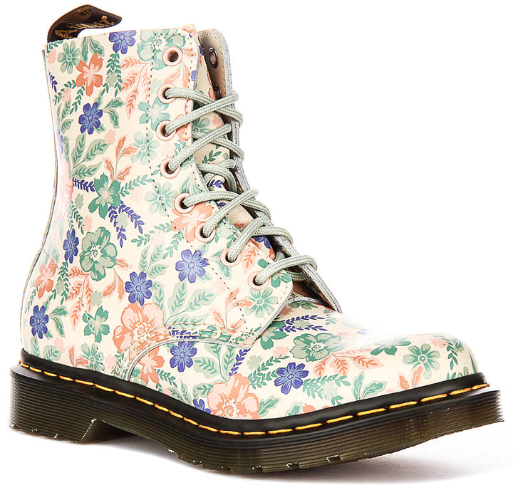 Dr Martens 1460 Pascal In Flower For Women