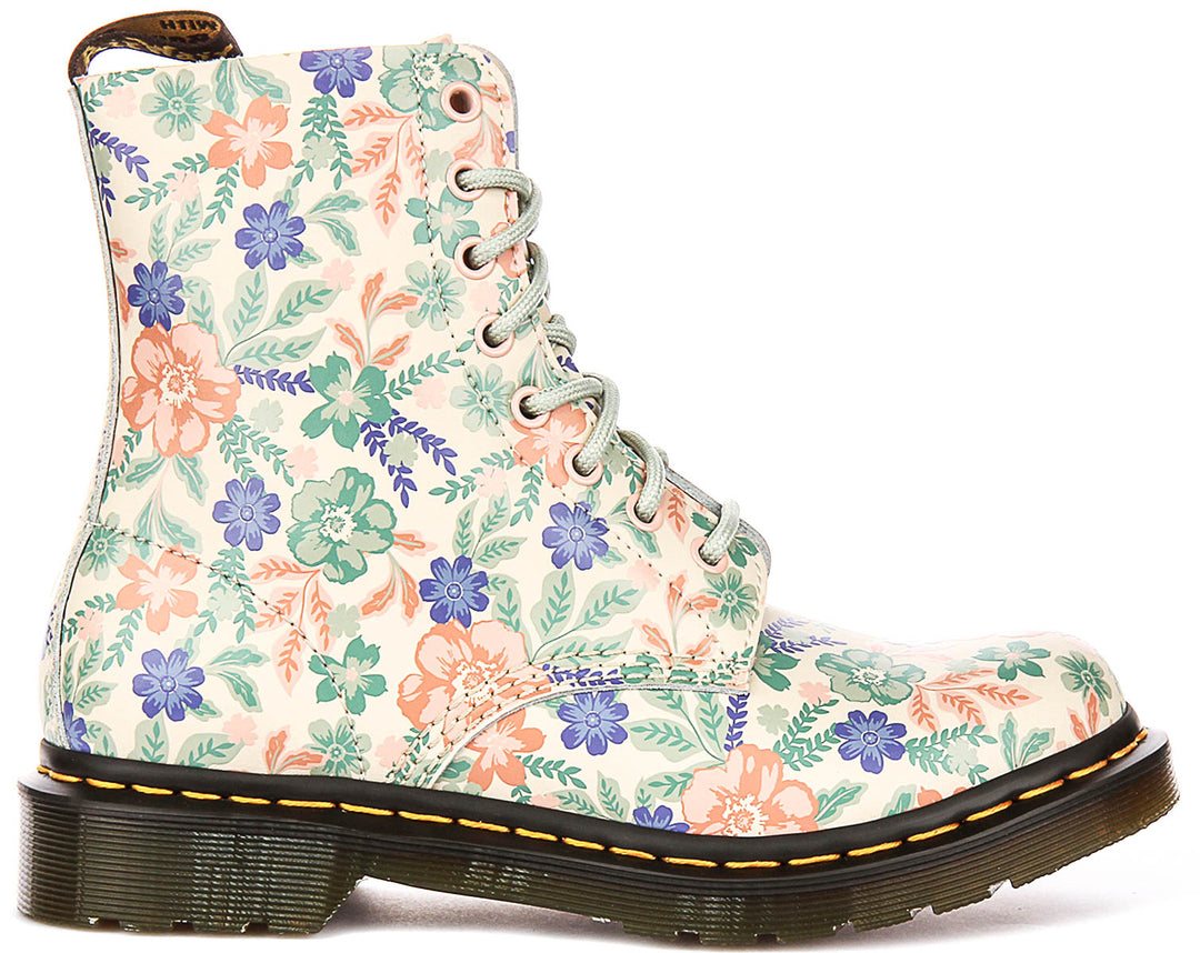 Dr Martens 1460 Pascal In Flower For Women