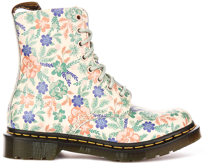 Dr Martens 1460 Pascal In Flower For Women