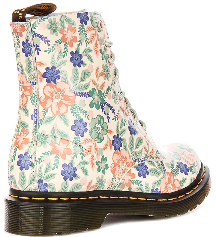 Dr Martens 1460 Pascal In Flower For Women