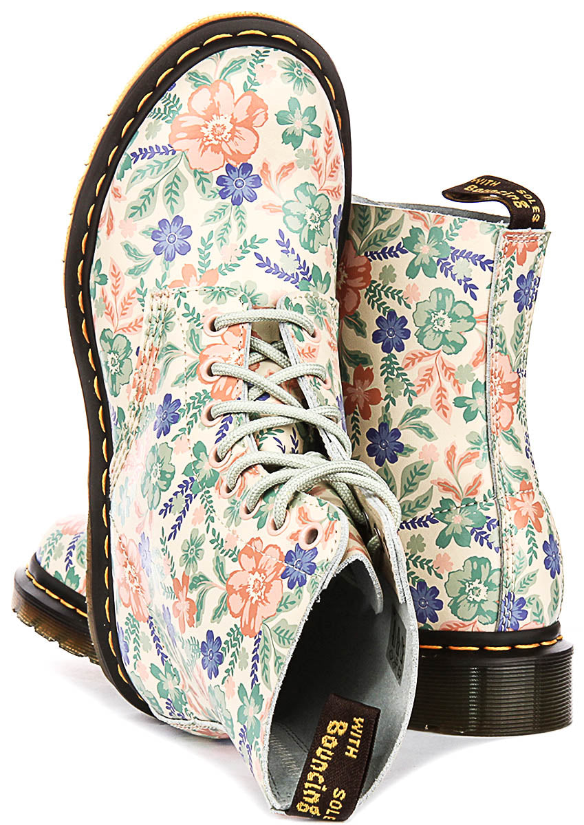 Dr Martens 1460 Pascal In Flower For Women