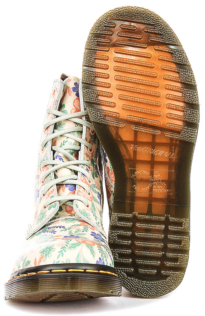 Dr Martens 1460 Pascal In Flower For Women