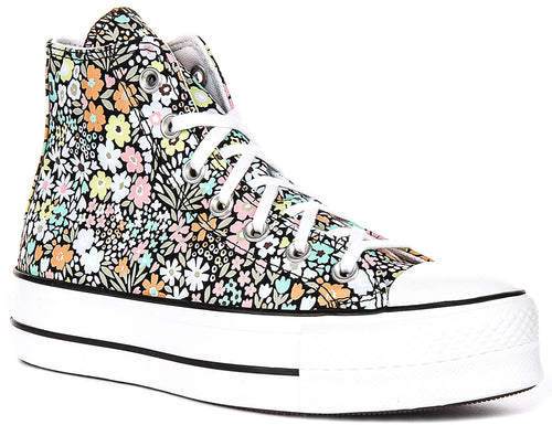Converse Chuck Taylor Lift A15009C In Flower For Women