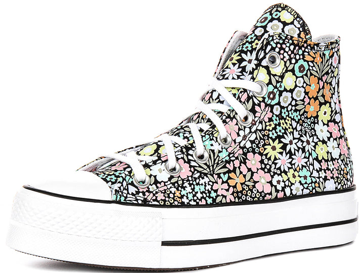 Converse Chuck Taylor Lift A15009C In Flower For Women
