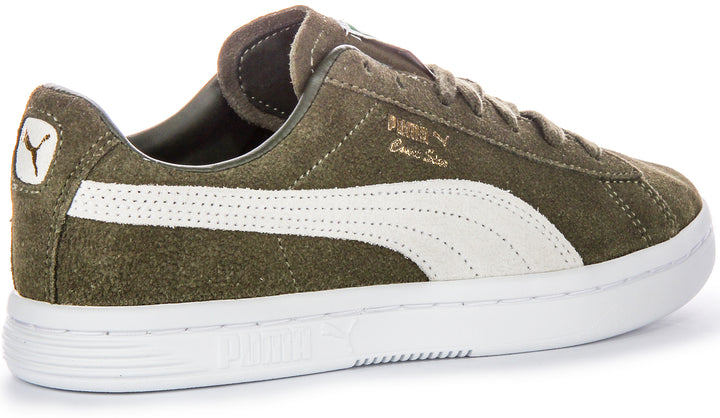 Puma Court Star Suede In Forest Green