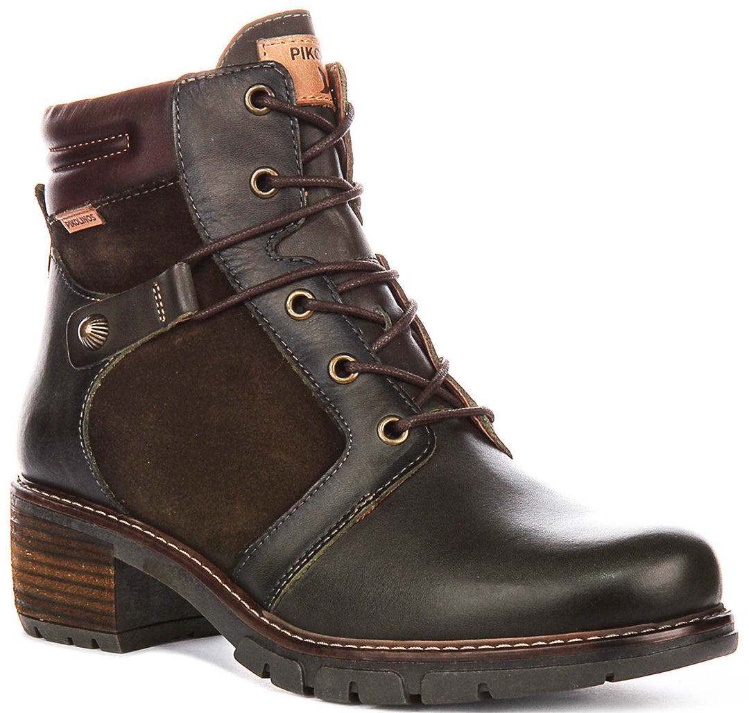 Pikolinos San Sebastia In Forestgren For Women