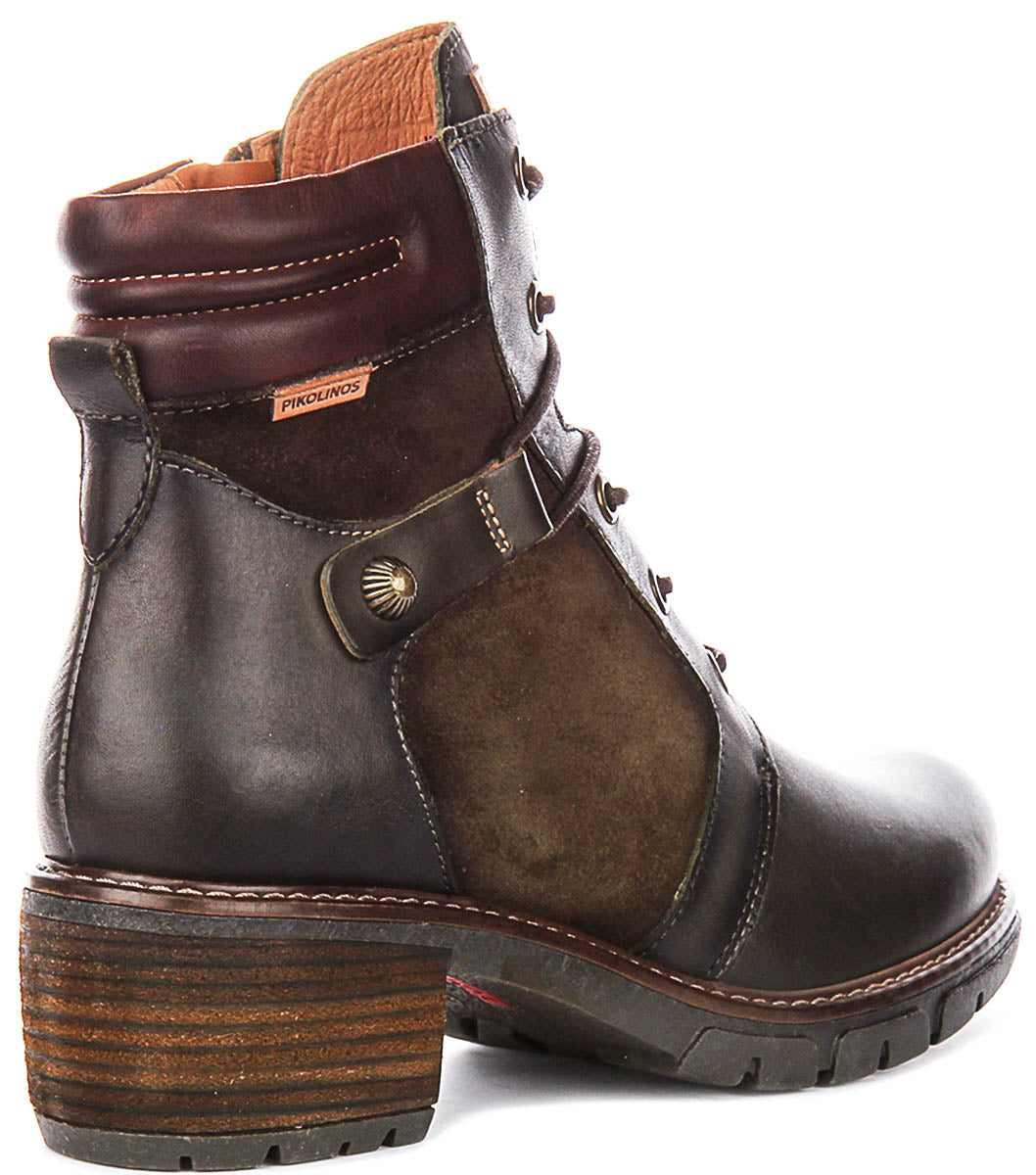 Pikolinos San Sebastia In Forestgren For Women