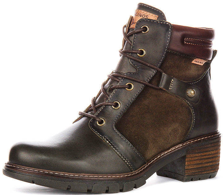 Pikolinos San Sebastia In Forestgren For Women