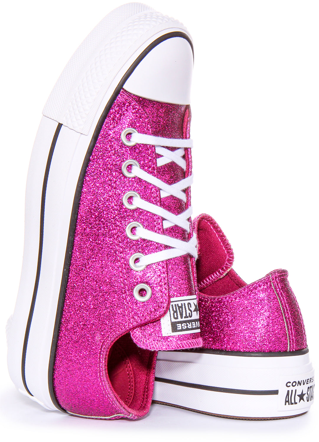 Converse All Star Lift A05438C In Fuchsia Glitter