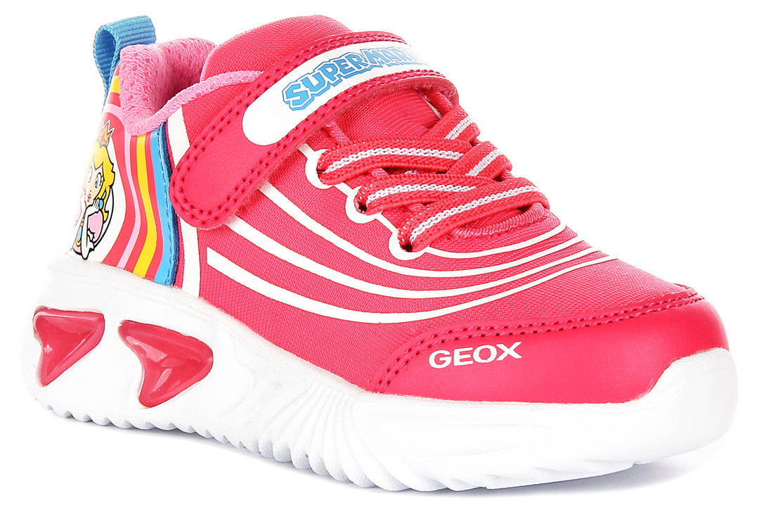 Geox J Assister G C In Fuchsia For Infants