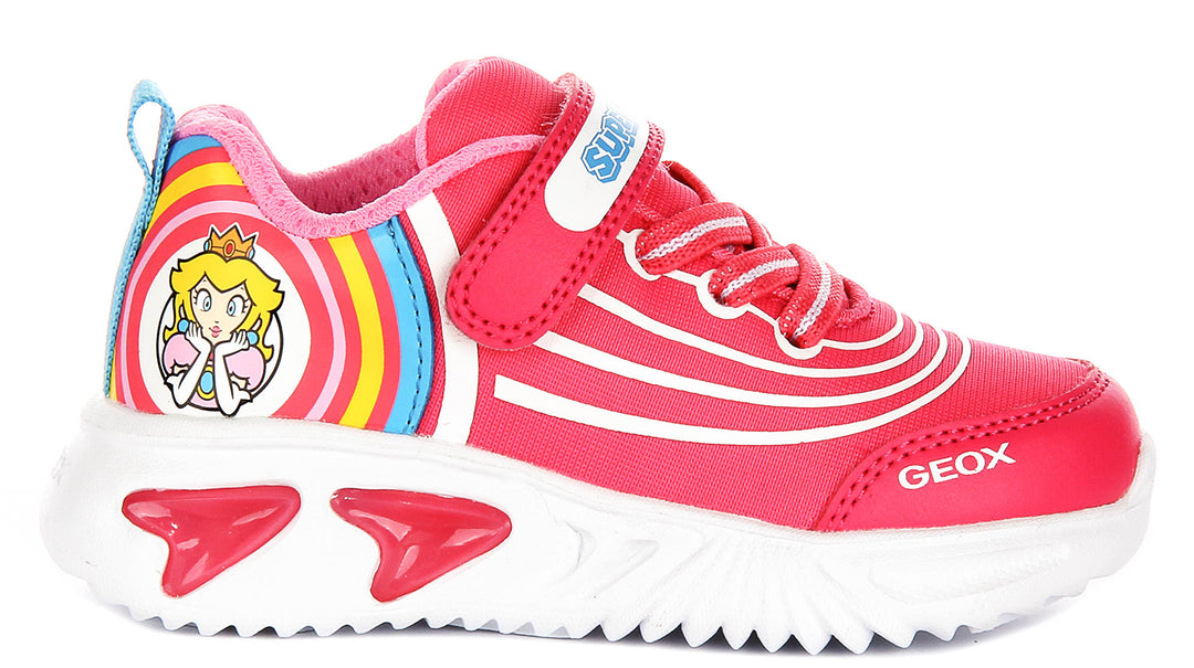 Geox J Assister G C In Fuchsia For Infants