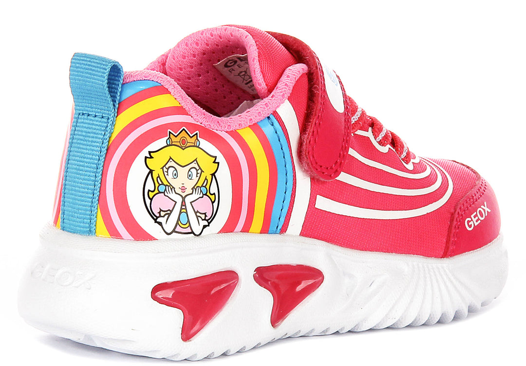 Geox J Assister G C In Fuchsia For Infants