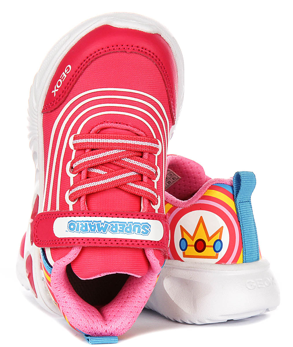 Geox J Assister G C In Fuchsia For Infants