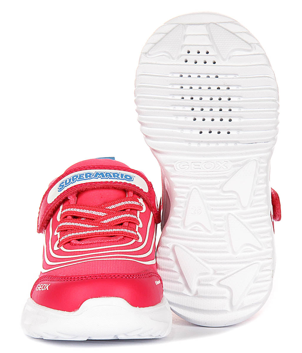 Geox J Assister G C In Fuchsia For Infants