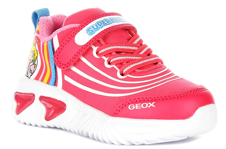 Geox J Assister G C In Fuchsia For Kids