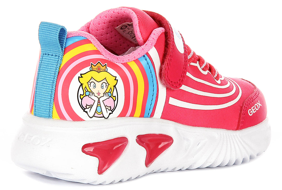 Geox J Assister G C In Fuchsia For Kids