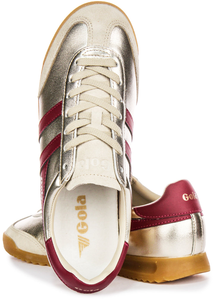 Gola Classics Torpedo Glimmer In Gold For Women