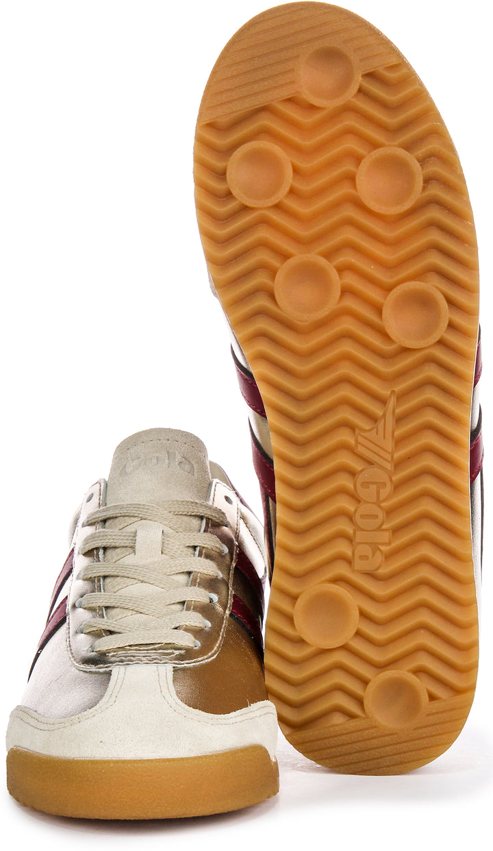 Gola Classics Torpedo Glimmer In Gold For Women