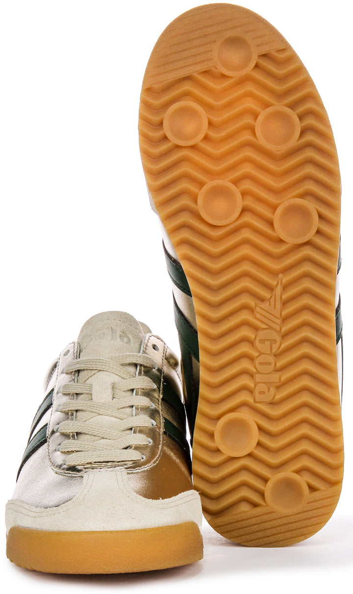 Gola Classics Torpedo Glimmer In Gold For Women