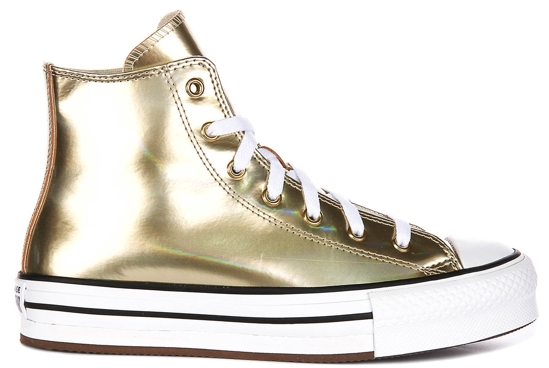 Converse Chuck Taylor All Star A12606C in Gold Metallic für Kinder