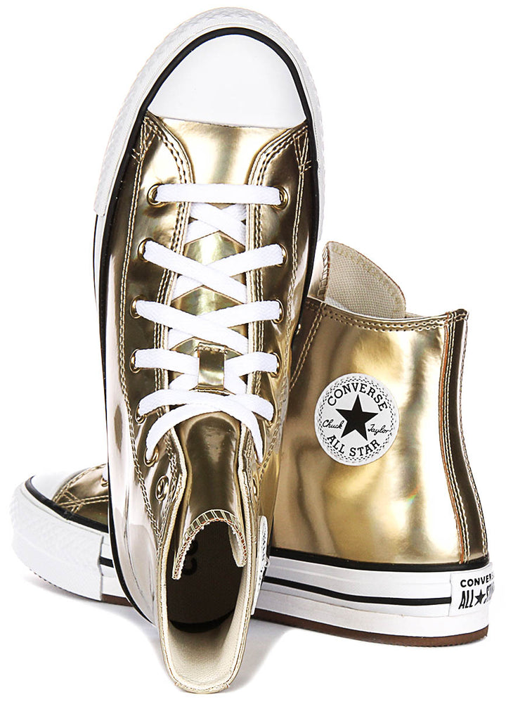 Converse Chuck Taylor All Star A12606C in Gold Metallic für Kinder