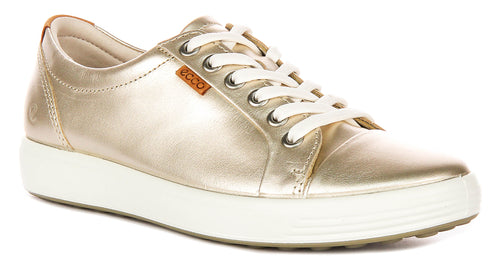 Ecco Soft 7 W In Gold For Women