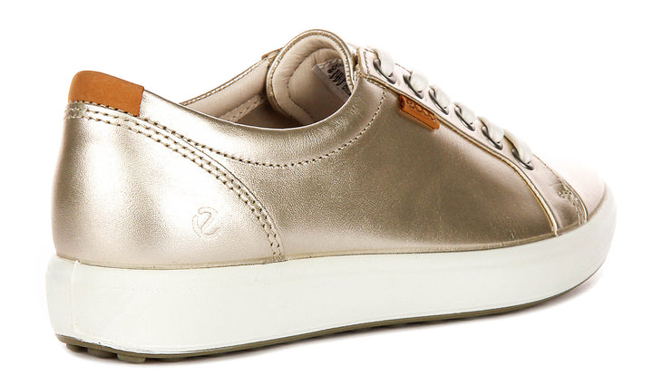 Ecco Soft 7 W In Gold For Women