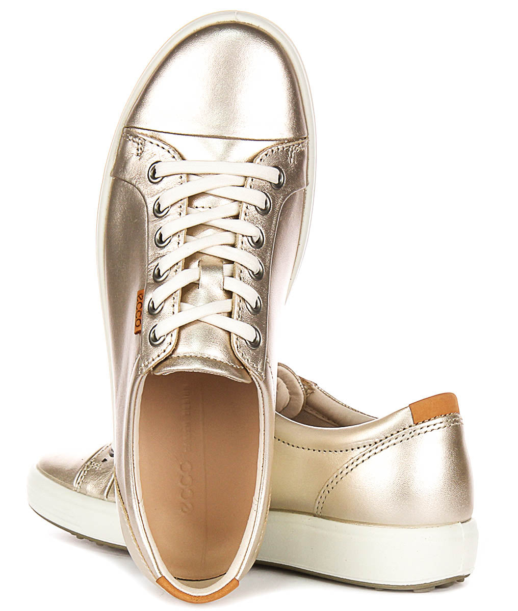 Ecco Soft 7 W In Gold For Women