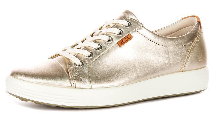 Ecco Soft 7 W In Gold For Women