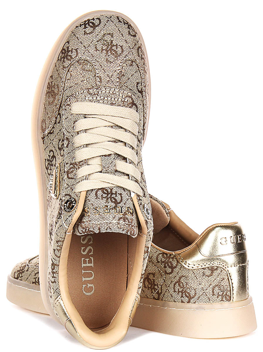 Guess Jazlie 4G Peony In Gold for Women