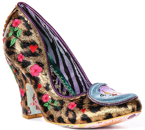 Irregular Choice Clestial Rose In Gold For Women