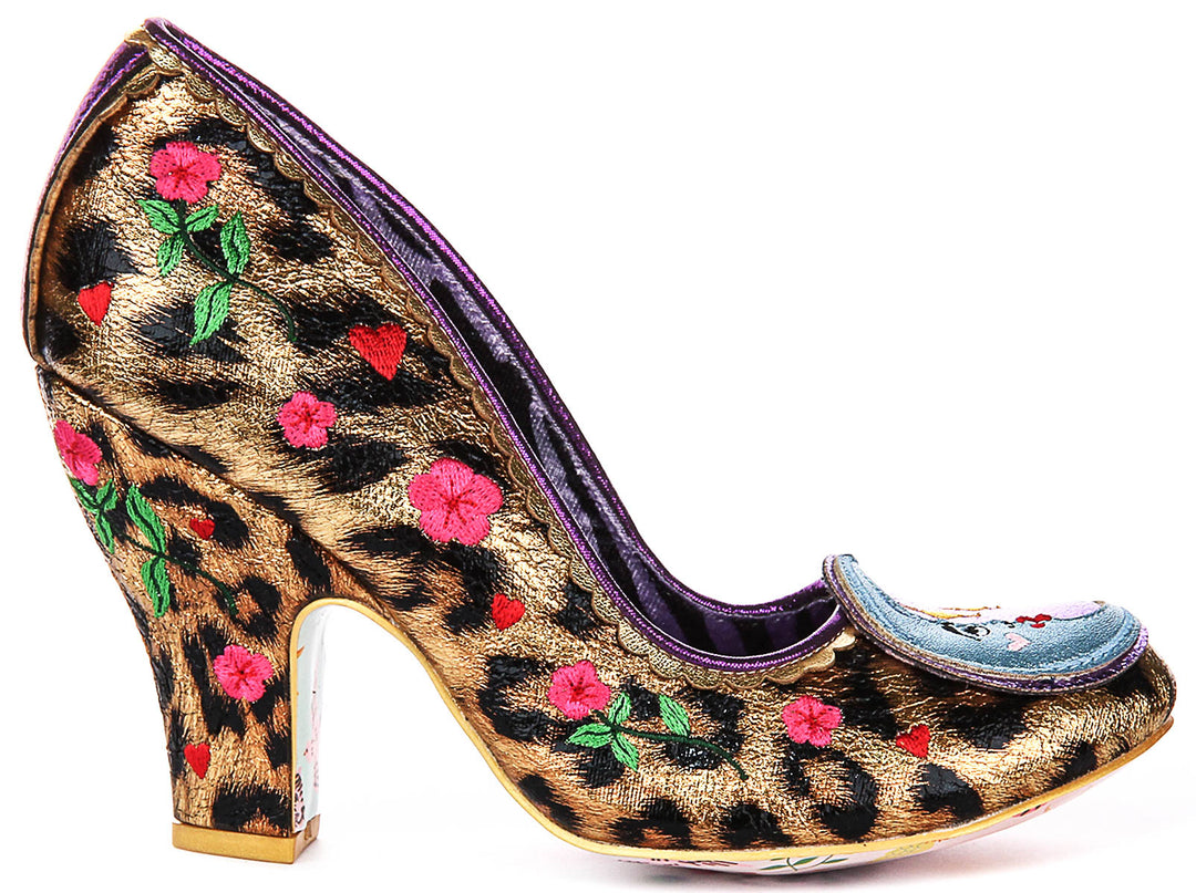 Irregular Choice Clestial Rose In Gold For Women