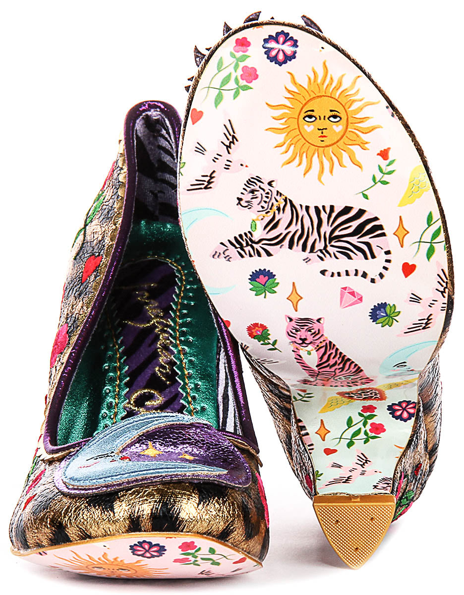Irregular Choice Clestial Rose In Gold For Women