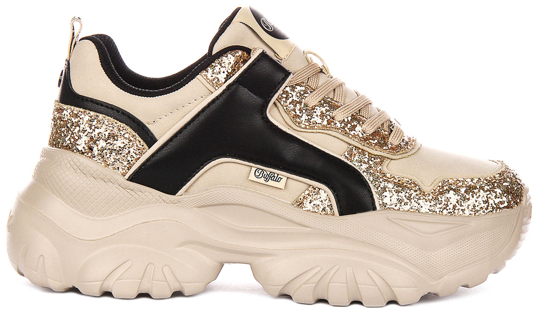 Buffalo Bliss Glam In Gold GlitterFor Women