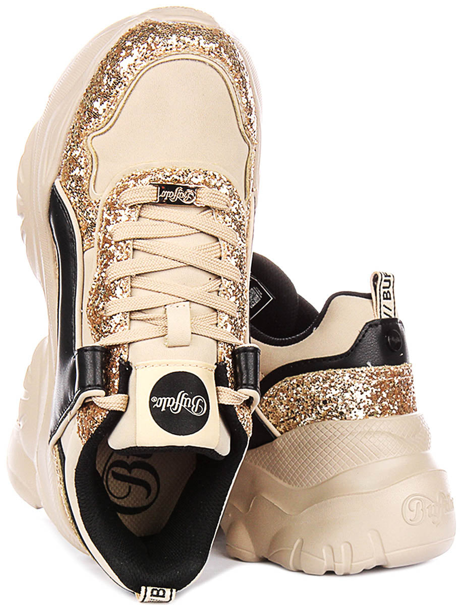 Buffalo Bliss Glam In Gold GlitterFor Women