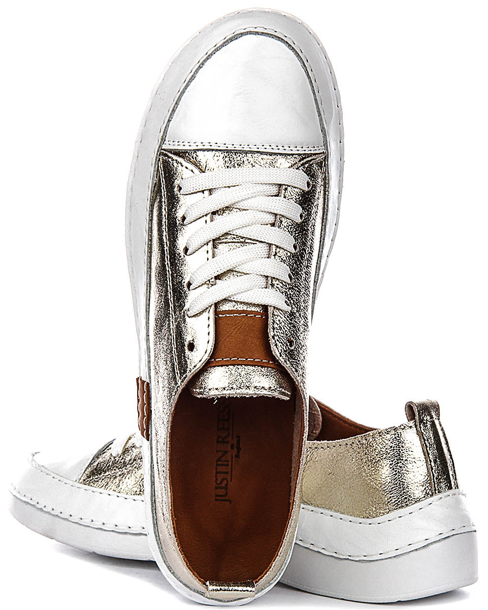 Justinreess England Sammy In Gold For Women