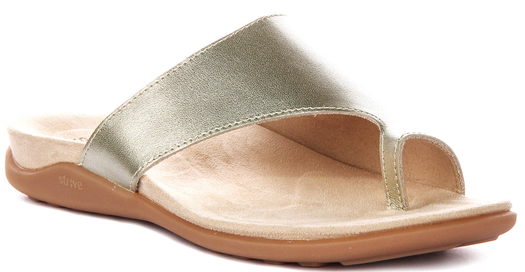 Strive Capri 4 In Gold For Women
