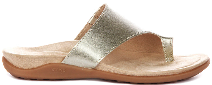Strive Capri 4 In Gold For Women