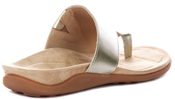 Strive Capri 4 In Gold For Women