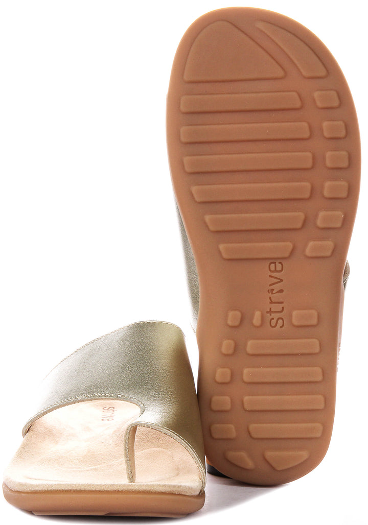 Strive Capri 4 In Gold For Women