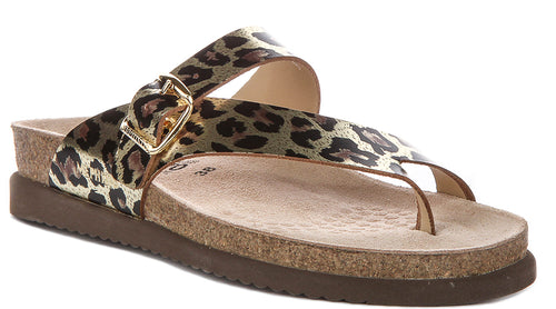 Mephisto Helen In Gold Leopard For Women