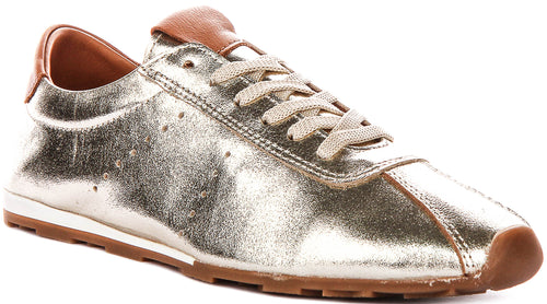 Justinreess England Michelle In Gold For Women
