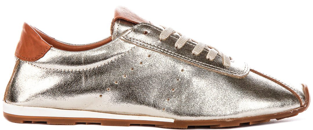 Justinreess England Michelle In Gold For Women