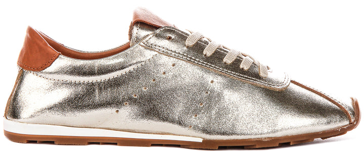 Justinreess England Michelle In Gold For Women